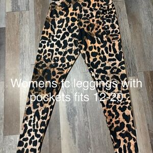 New women’s tc leggings with pockets